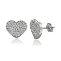 Orecchini Kurshuni Donna in Argento Zirconia KR107-300SP - KR107-300SP